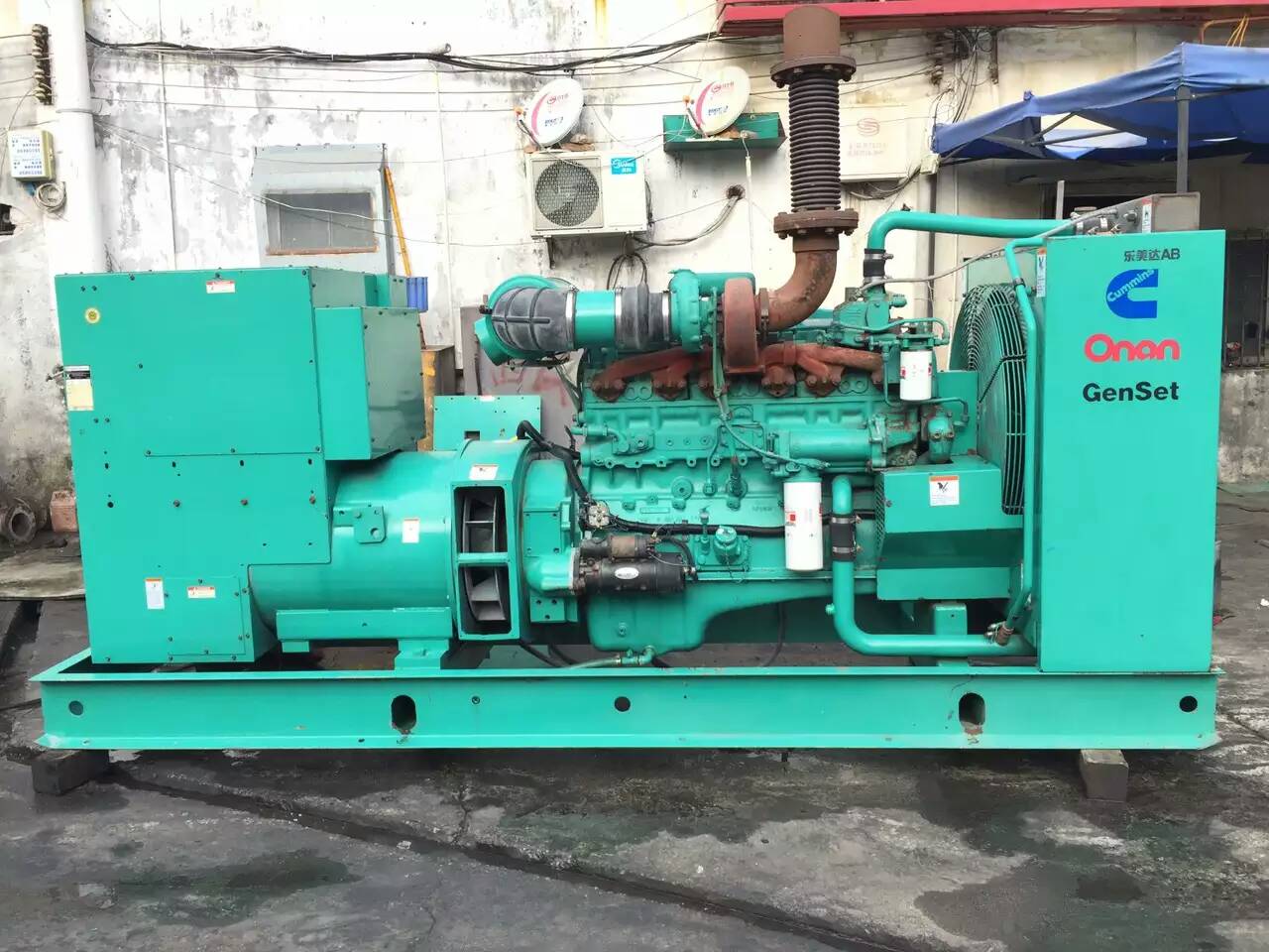 阳西租赁发电机-柴油发电机不正常冒烟的原因